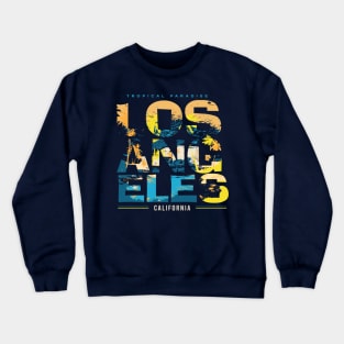 Los Angeles Tropical Paradise Crewneck Sweatshirt